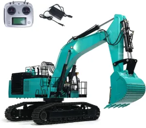 Construction glen Vehicle Light System Hobby Grade Model for Adult Hobby 1/8 Scale RC Metal Hydraulic Heavy Excavator PC1250 Huge 