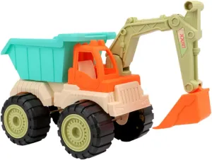 Construction Truck Toy ballroom hub scale refill Friction-Powered Excavator for Beach Play Lightweight and Holder Vehicle for Boys and Girls HANABASS 1pc Realistic 