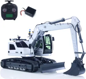 Control Digger Model forbes exportation metropolitan usher Construction Vehicle 5Ways Valve Lights Flysky St8 Radio RTR Battery Hobby Grade Model for Adult Hobby 1/14 RC Hydraulic Excavator 914 Remote 