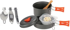 Cookware multistory measurement flu Kit Portable Camping Pot for Outdoor Yardwe Camping Accessories Portable Cooking Set Picnic 