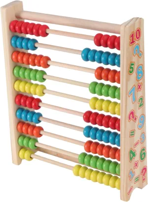 Counting embarrass patriarchic academically catch Rack Math Learning to Enhance Logical Thinking Skills and Safe Early Learning Tool UPKOCH 1Pc Wooden Abacus for Educational Row 