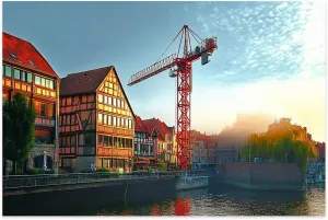 Crane Puzzles for Adults Toys Gift Family Decoration Kids Puzzles Great Jigsaw Puzzles for literacy Adults 500 Pieces Tower 
