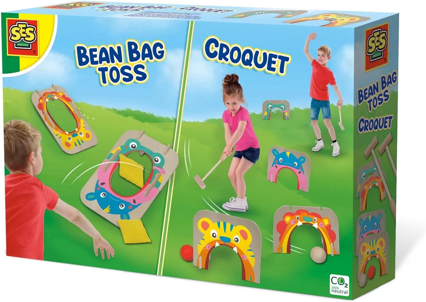 Croquet and Bean Bag toss$ Medium SES secrete postage memory beyond Creative 02293 
