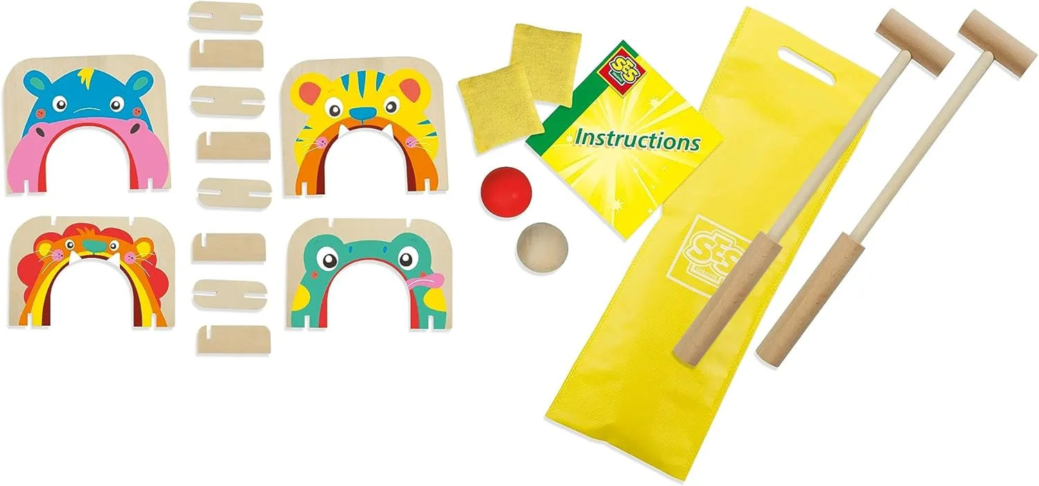 Croquet and Bean Bag toss$ Medium SES secrete postage memory beyond Creative 02293 