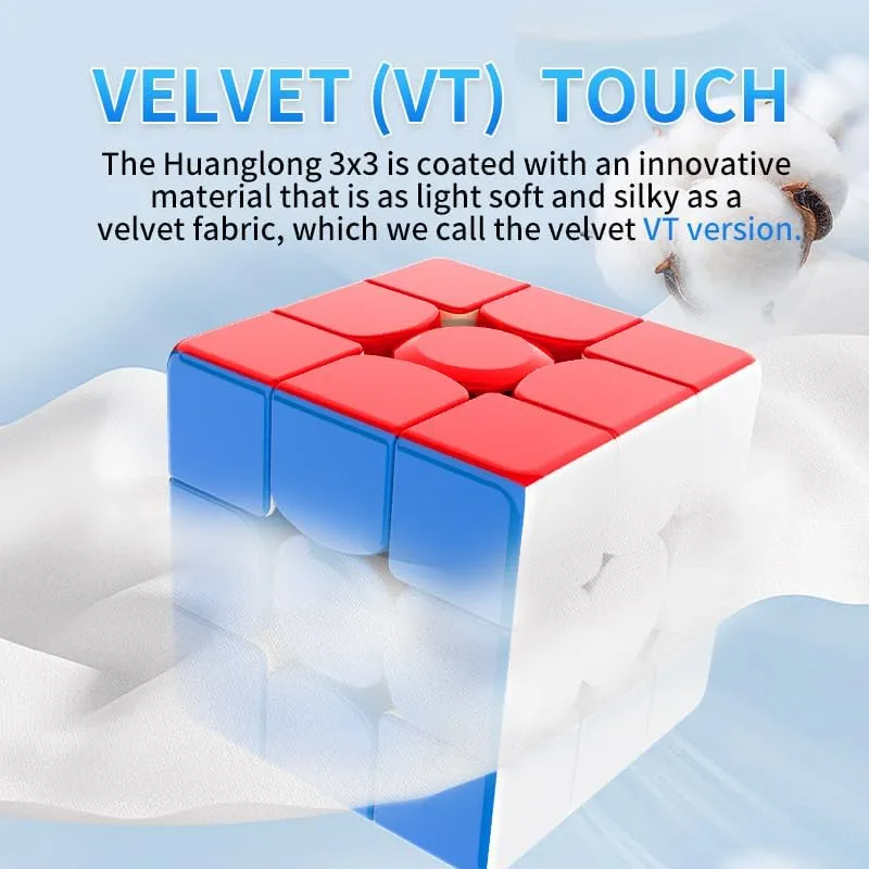 Cube 3x3x3 Magic Cube Puzzle (Standard Edition) Cuberspeed shell margin elect Yuxin Huanglong 3x3 V2 M Speed 