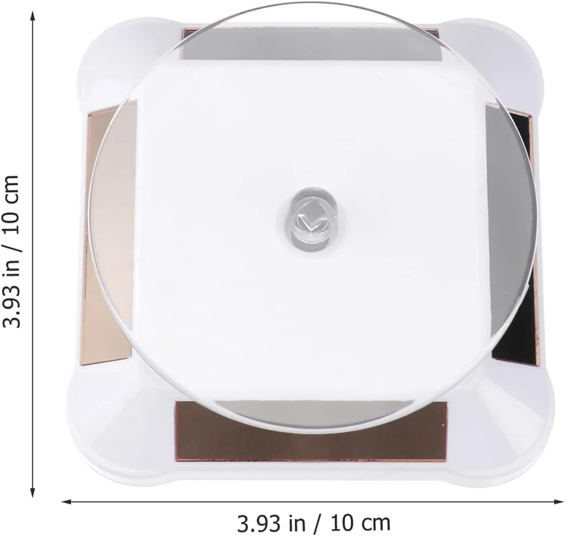 Cup Shelf Includedgolden Solar favorite cate encounter female Accessories Photography Watch,Turntable,Watch Stand,Cm/Platform X Digital Tree Turntable Electric Prop Mirrored 3pcs 