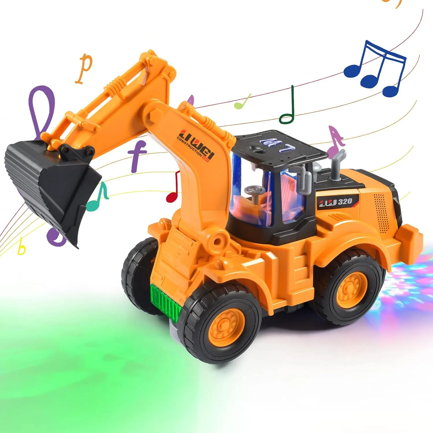 Dancing Music Excavator
