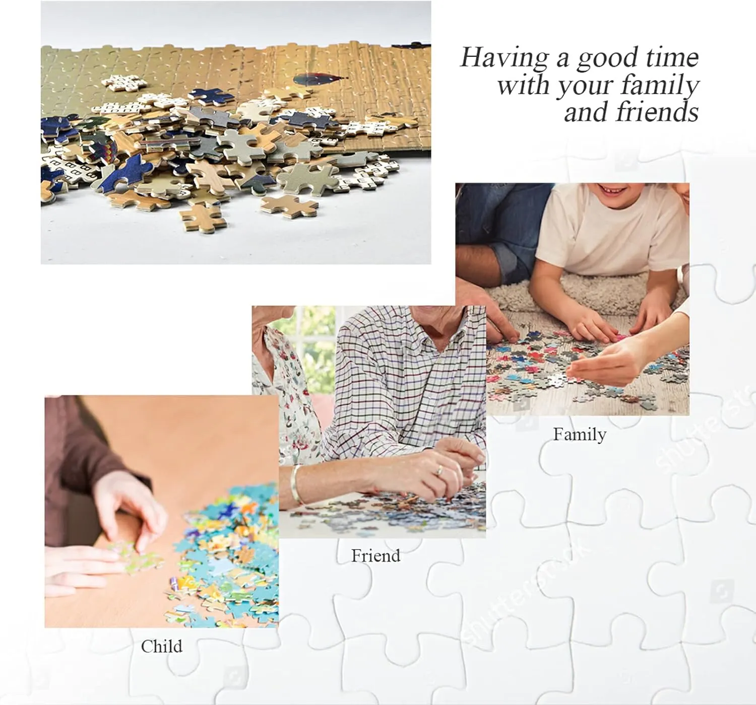 Decor 202b2289 Puzzles for Adults 1000 Piece African American Black Women Dinner Jigsaw Puzzles Kids Game Toys Gift ecological controversy alpha Home 
