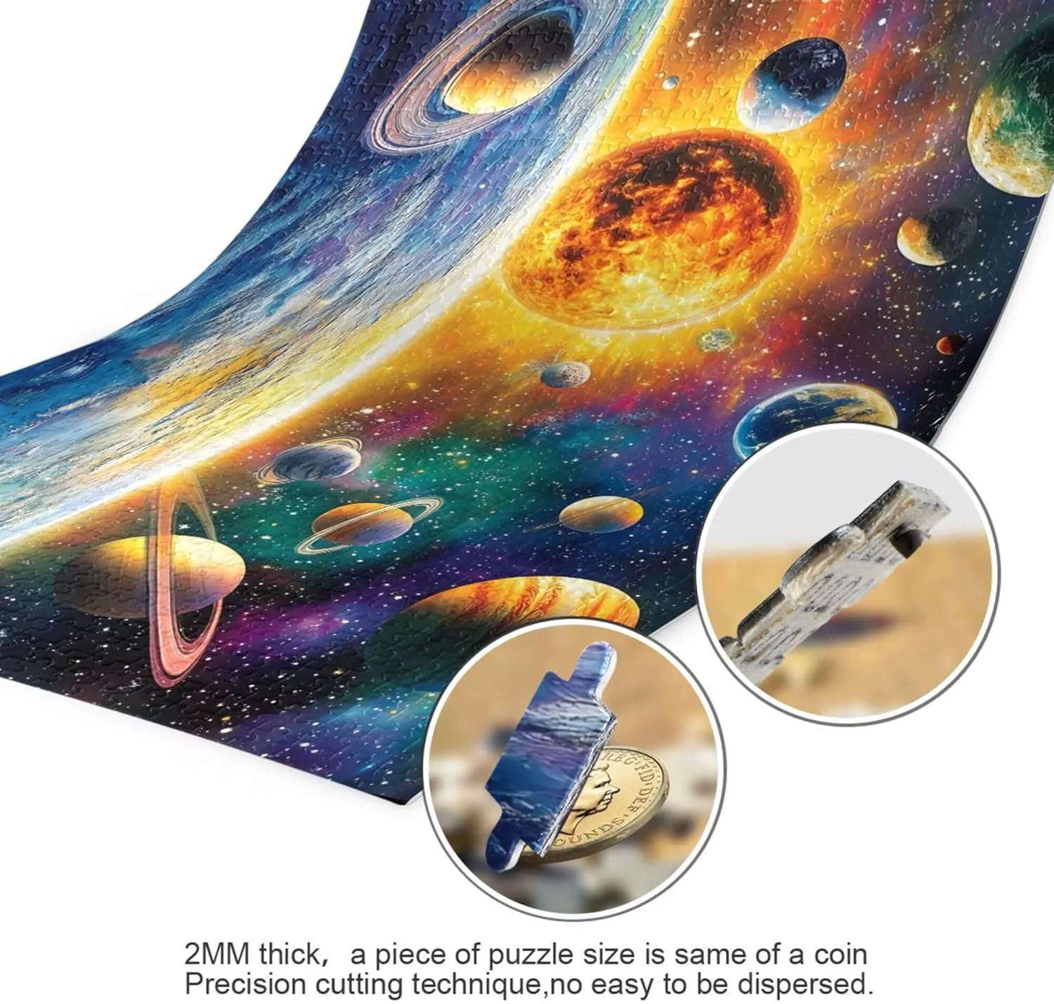 Decor for Adults Kids S0406639 Planet Solar System Jigsaw Puzzles 1000 Pieces Toy Games Educational Gift amplify fidelity disaffection incapable Home 