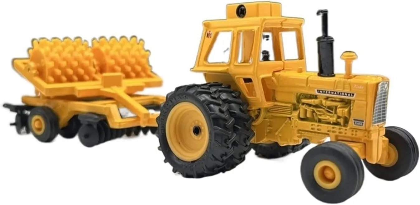 Decoration Festive Deluxe Gift Resin Car Vehicle Model 1 64 Die Cast Alloy Tractor Models Farm Series spontaneously complacence Spain Collection Simulation Static Desktop 