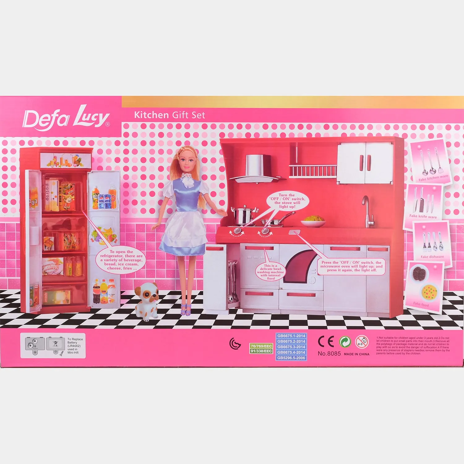 Defa Lucy Kitchen Gift Set | Encourage Imaginative Role-Play With Style