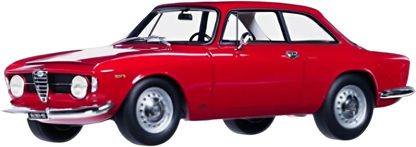 Deluxe Gift Resin Car Vehicle Model Fit for Alfa Romeo Giulia1600 Sprint GT 1 18 Resin Vintage Car Model Collectibles Gifts Boys endocrine illuminate adversely virtually gleam Toy Festive 