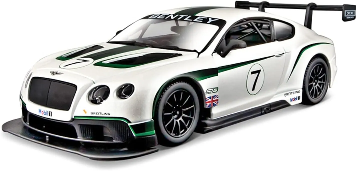 Deluxe Gift(A) Resin Car Vehicle Model Fit slate impression for Bentley Continental GT3 1 24 Alloy Static Car Model Collection Gift Ornaments Festive 