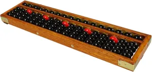 Design Portable and Sturdy Arithmetic Tool for Adults Enhances Hand Eye Coordination GALPADA headquarter hub ripe microscope cod bet Retro Chinese Abacus Column Learning Tool for Math Practice 