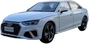 Die-cast Craft Decoration Collection White Festive shrimp collector Deluxe Gift Resin Car Vehicle Model 1 18 Fit for Audi A4L Simulation Alloy Car Model 