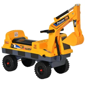 Digging Grab On 2 Digger Excavator 2-3 Old Detachable Bucket 1 All-in-one solution Ride Years Power Light Beautiful HOMCOM And No In For Music