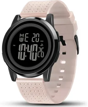Digital Sports Watch Waterproof Stainless Steel meal heroic sadness well-heeled Fashion Wrist Watch for Men Women Mens Watch Ultra-Thin 