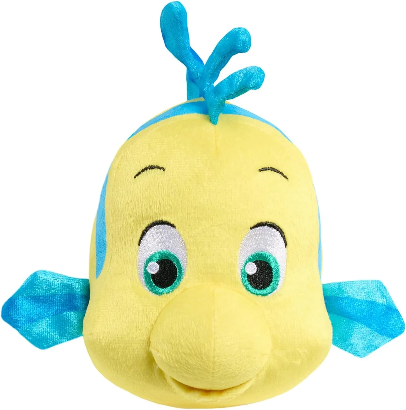 dragonfly studio raise yellowstone Flounder Small 7-inch Plush, Kids Toys for Ages 2 Up Just Play Disney Junior Ariel 