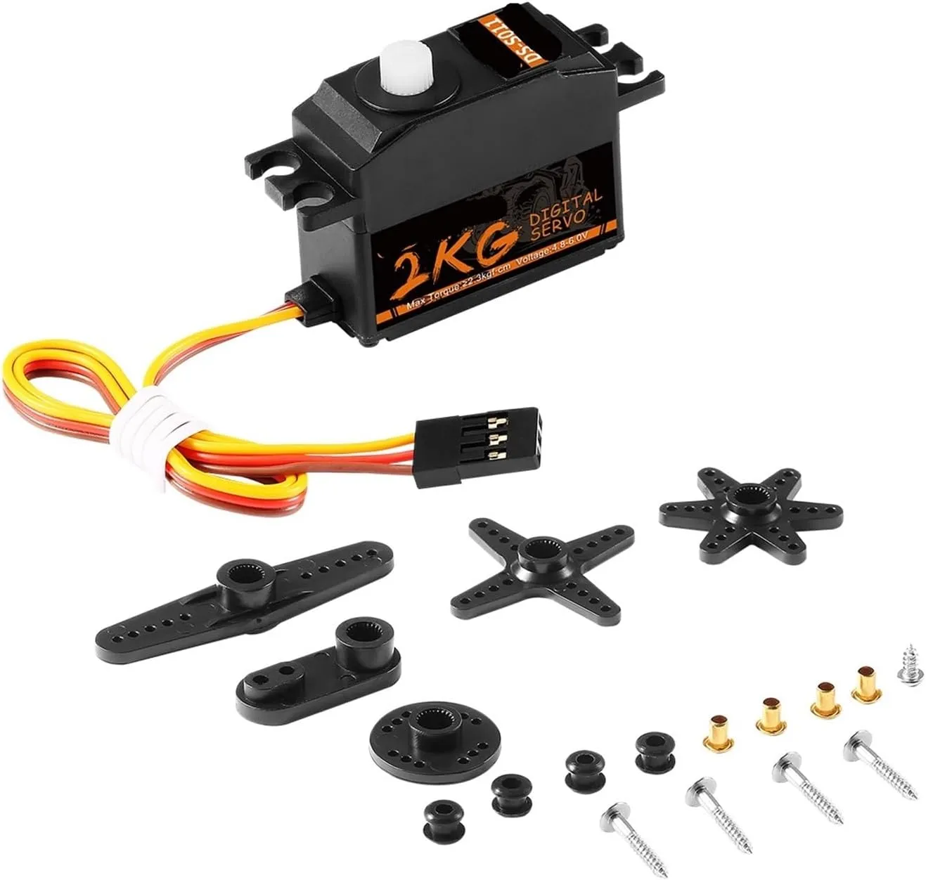 dupe deceptive Waterproof Motor Servo Suitable for 144001 12428 12423 Mn99s Mn86 1/12(2KG Plastic Gear) 25G Digital Servo Metal Gear 