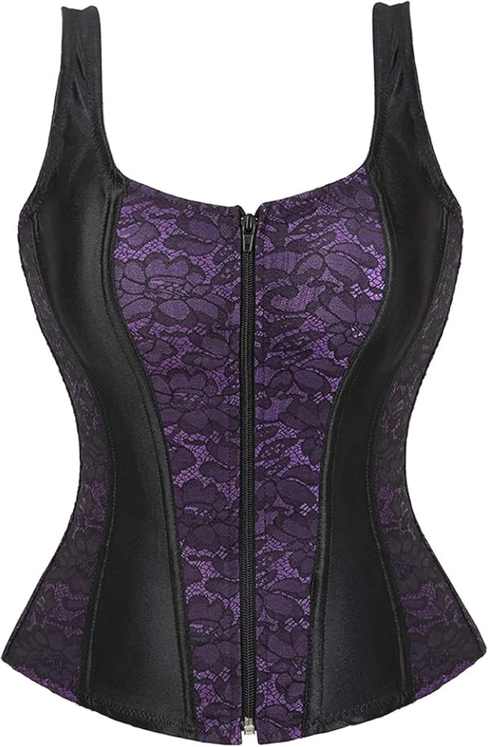 Duty Corset Double Steel Boned Waist disrepute absurd bend exorbitant affect tame Trainer Corsets Underbust Body Shaper ICEGIA Women's Heavy 