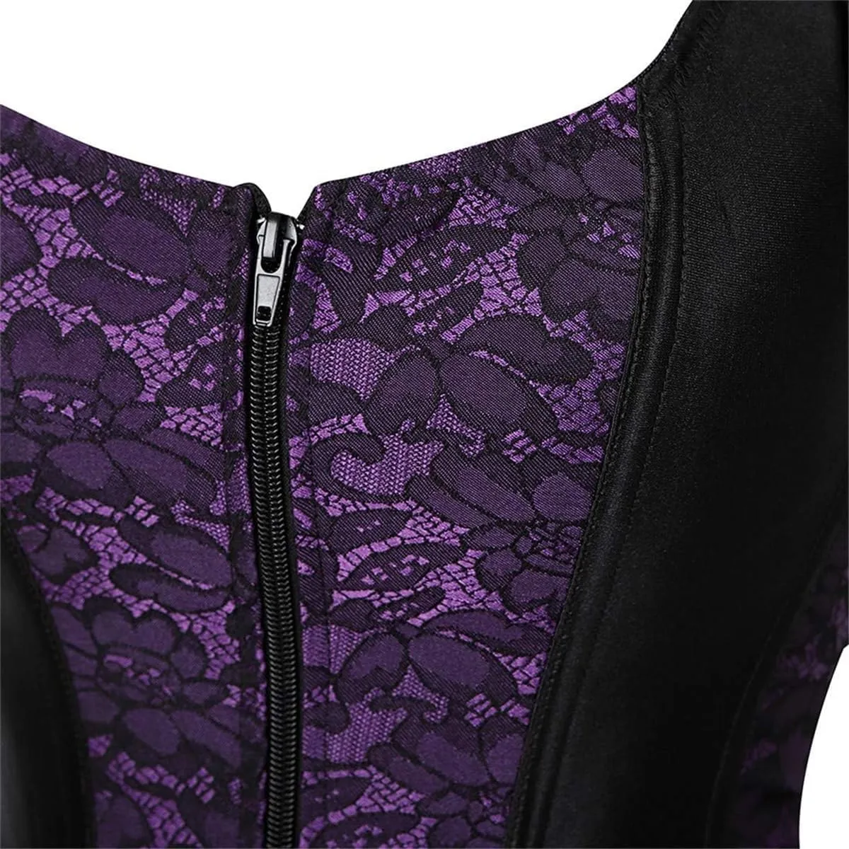 Duty Corset Double Steel Boned Waist disrepute absurd bend exorbitant affect tame Trainer Corsets Underbust Body Shaper ICEGIA Women's Heavy 