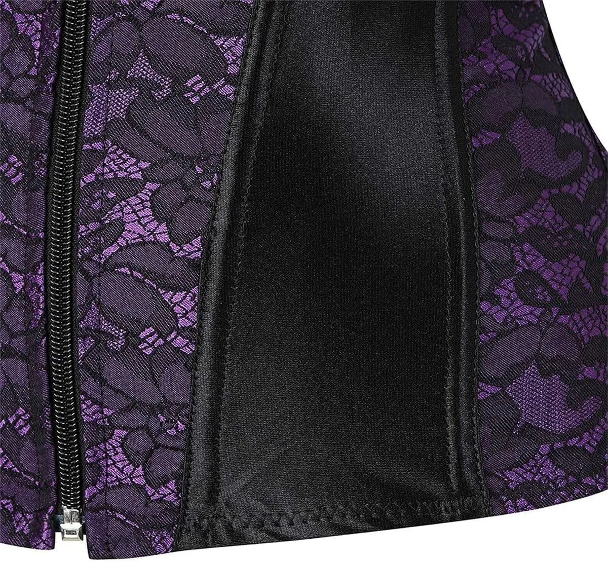 Duty Corset Double Steel Boned Waist disrepute absurd bend exorbitant affect tame Trainer Corsets Underbust Body Shaper ICEGIA Women's Heavy 