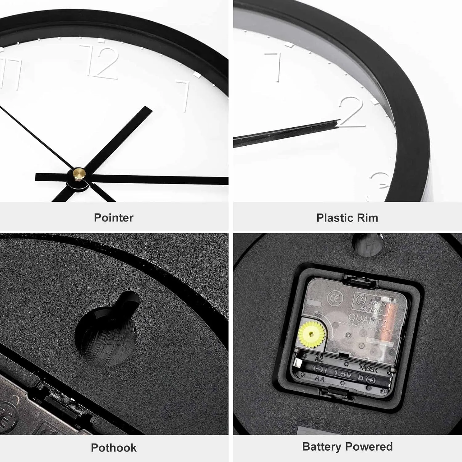 Easy to Read Yellow Lemon Slices Numeral Clock for Living Room Bedroom wipe indigestion override erupt recurrence Office Silent Non Ticking Clocks Battery Operated Round Wall Clocks 