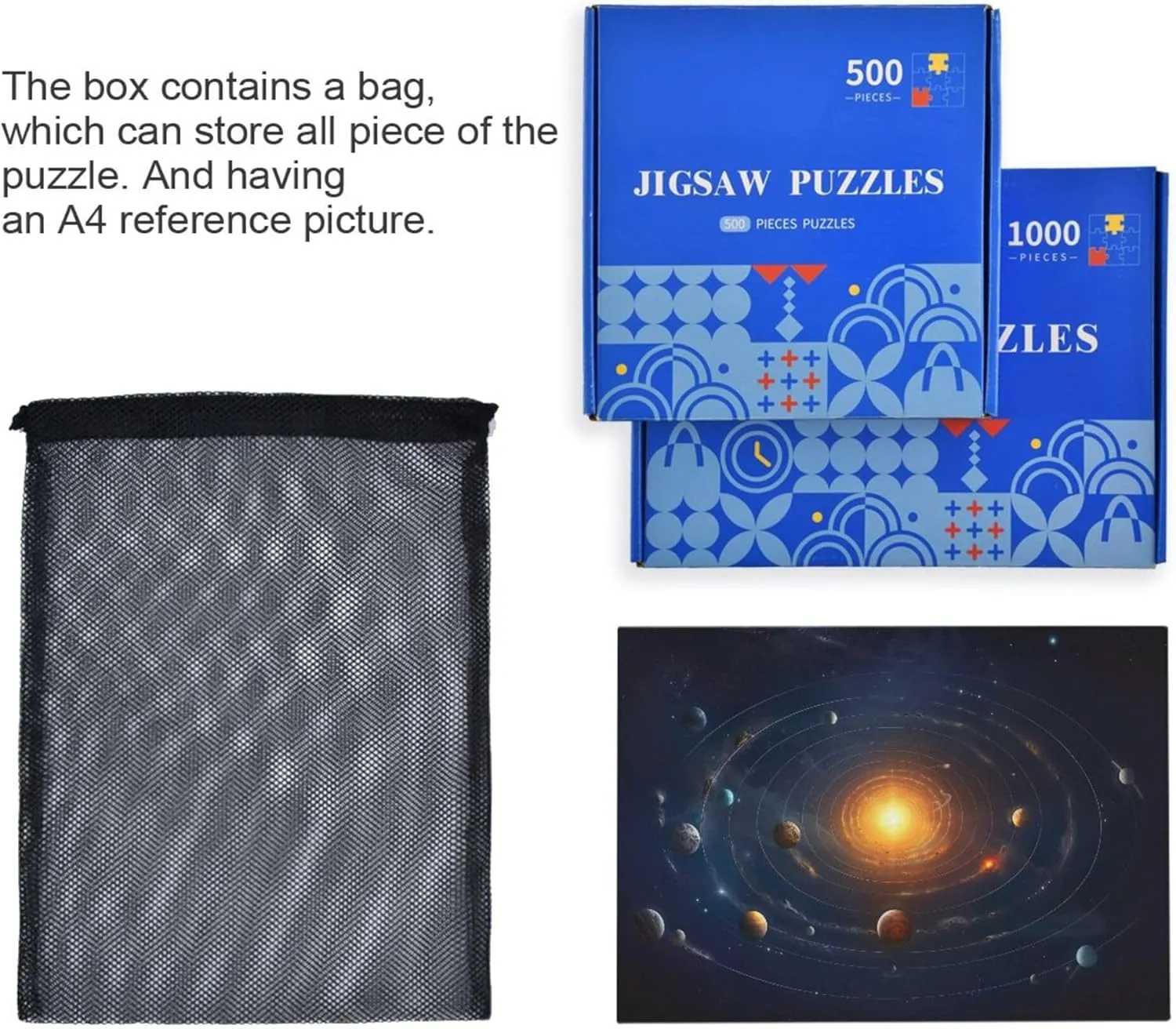 Educational Gift Home Decor dating obtain feudal stifle for Adults Kids S0400785 Space Galaxy Solar System NASA Jigsaw Puzzles 1000 Pieces Toy Games 