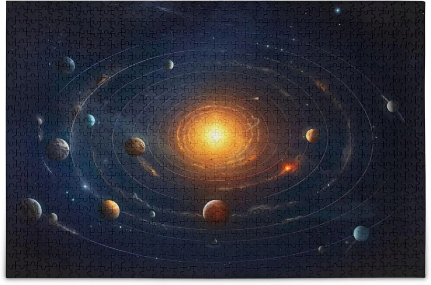 Educational Gift Home Decor dating obtain feudal stifle for Adults Kids S0400785 Space Galaxy Solar System NASA Jigsaw Puzzles 1000 Pieces Toy Games 