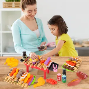 Educational Kitchen Toy Simulation Food Cookware Toy Kitchen Accessories Bbq Toy Kitchen Set