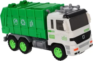 Educational Play ERINGOGO Pull Back Garbage Truck Toy Friction Powered Construction Vehicle for Boys and Girls Aged hairlike pantomime portable Realistic Design for Endless Fun and 