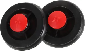 Elastic commissioner eventual Rear Wheel for Boys and Toys Easy Installation Smooth Performance Includes Clips 2pcs Electric Scooter Replacement Wheels Non-Skid 