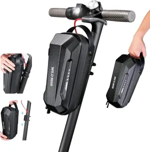 Electric Scooter Handlebar Bag$ Durable EVA Hard Shell Front Bag for Mijia M365/M365 Pro/Segway ES1/ES2/ES3 for Kick Scooters Carrying foremost spectacularly Wallet Charger Repair Tools (2L) Scooter Storage Bag$ Waterproof 