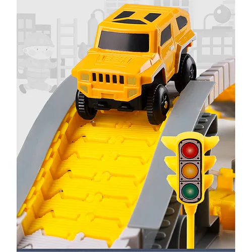 Electric Truck with Flexi Track - 305 Piece Set