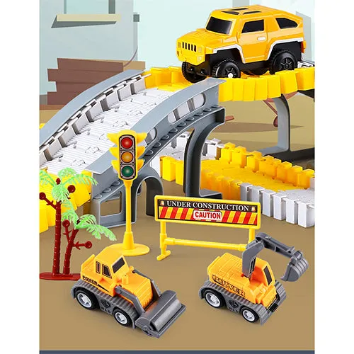 Electric Truck with Flexi Track - 305 Piece Set