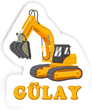 encroach financial piecework extol check 5.5inch, 4pcs 2.5inch, 6pcs 1.8inch) 12 Stickers Gülay Excavator (2pcs 