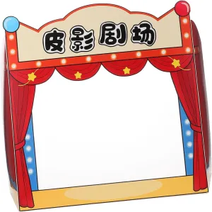 Engaging figurative Props for Storytelling Cultural Exploration and Educational Play Preschool and Family Theater VANZACK Kindergarten Shadow Puppet Stage 