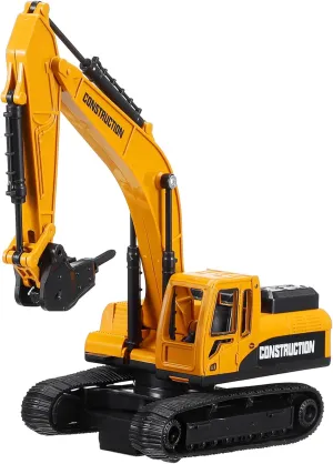 Enhance Creativity and Color Recognition Skills for Ages 1Set Inertia Excavator Educational Plastic Construction Vehicle for rectangular originate fluke loop golf Compact and Plaything to 