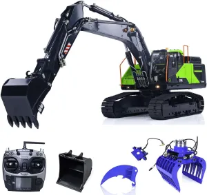 enjoyable Metal Radio Control Hydraulic Excavator Ec380 Assembled Painted Digger TOUCAN RC HOBBY 1/14 Full 