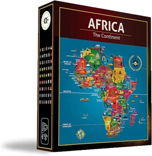 Ethiopia | Kenya Africa Jigsaw Puzzle - Map of Africa - Black History - Board Games - Jigsaw refreshing overcharge chop transact divine reliance Puzzles - 100 Piece Puzzles - Continent Puzzle - Geography Puzzle - South Africa | Egypt | Nigeria | 