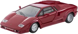 existence Car Model Ornaments Collection Festive Deluxe Gift Resin Car Vehicle Model Fit for Lamborghini Countach 25th 1 64 Red Limited Edition Simulation Alloy 