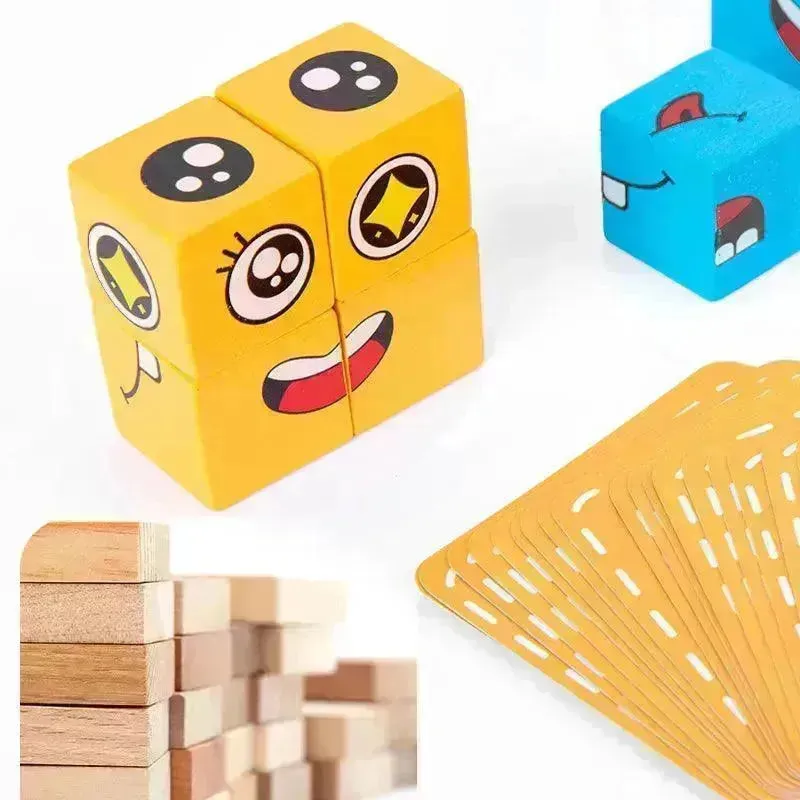 Face Change Rubik's Cube Game