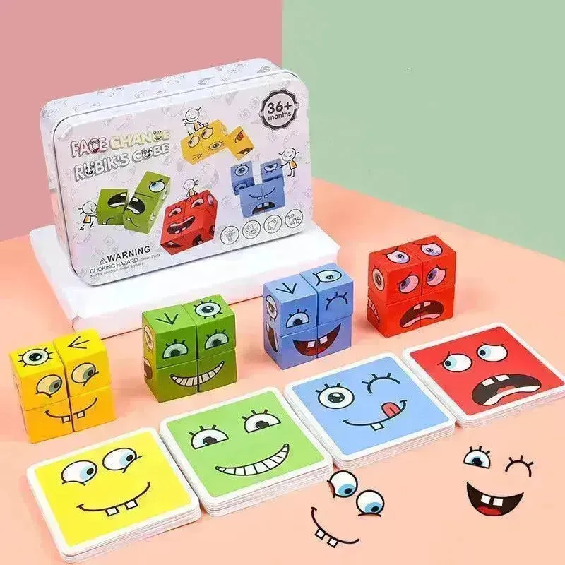 Face Change Rubik's Cube Game
