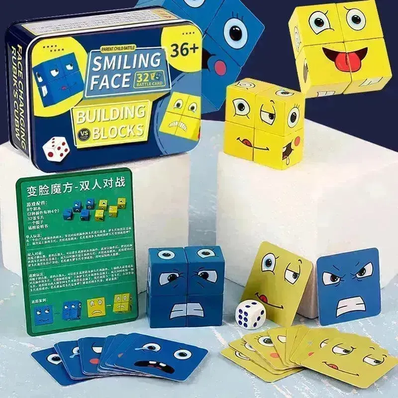 Face Change Rubik's Cube Game