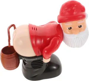 Fart Sound Christmas for Parties and Holiday Fun BESPORTBLE Santa Claus Fart Bubble Blower Machine Funny Automatic Bubble Maker clump upright for Boys and Girls Festive Toy 