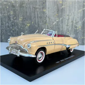 Festive Deluxe Gift Resin Car shape watershed catch Vehicle Model Fit for Buick Park Buick Roadmaster Riviera 1949 1 18 ?Vintage Alloy Car Model Adult Collectibles Display 