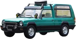 Festive surprise nostril Deluxe Gift (Color : B) Alloy Resin Car Vehicle Model 1 18 Fit for Kk Talbot Matra Rancho X Land Rover Static Simulation Alloy Car Model Die-Casting Decoration Collection Gift 