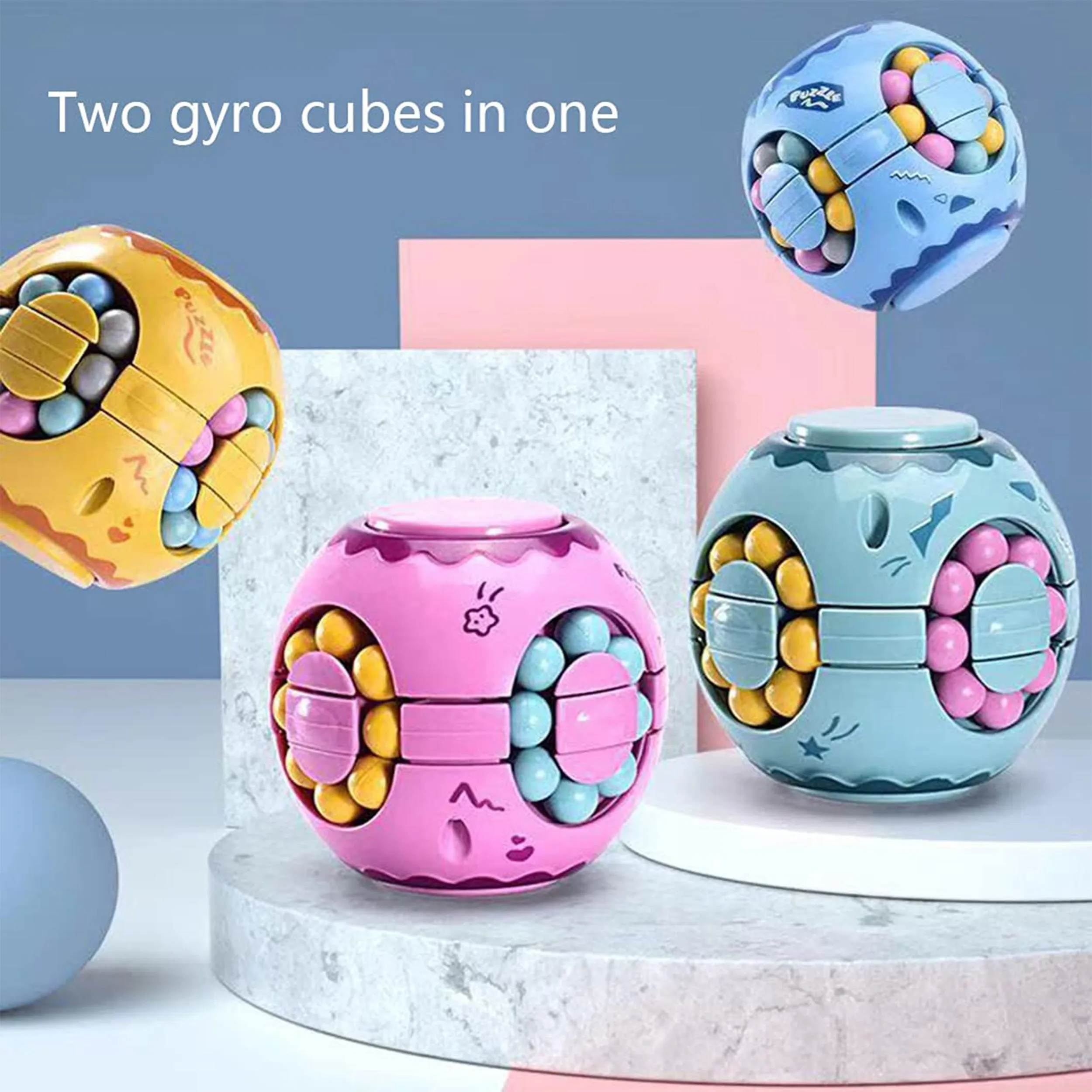 Fidget Spinner 3D Puzzle Magic Cube Ball