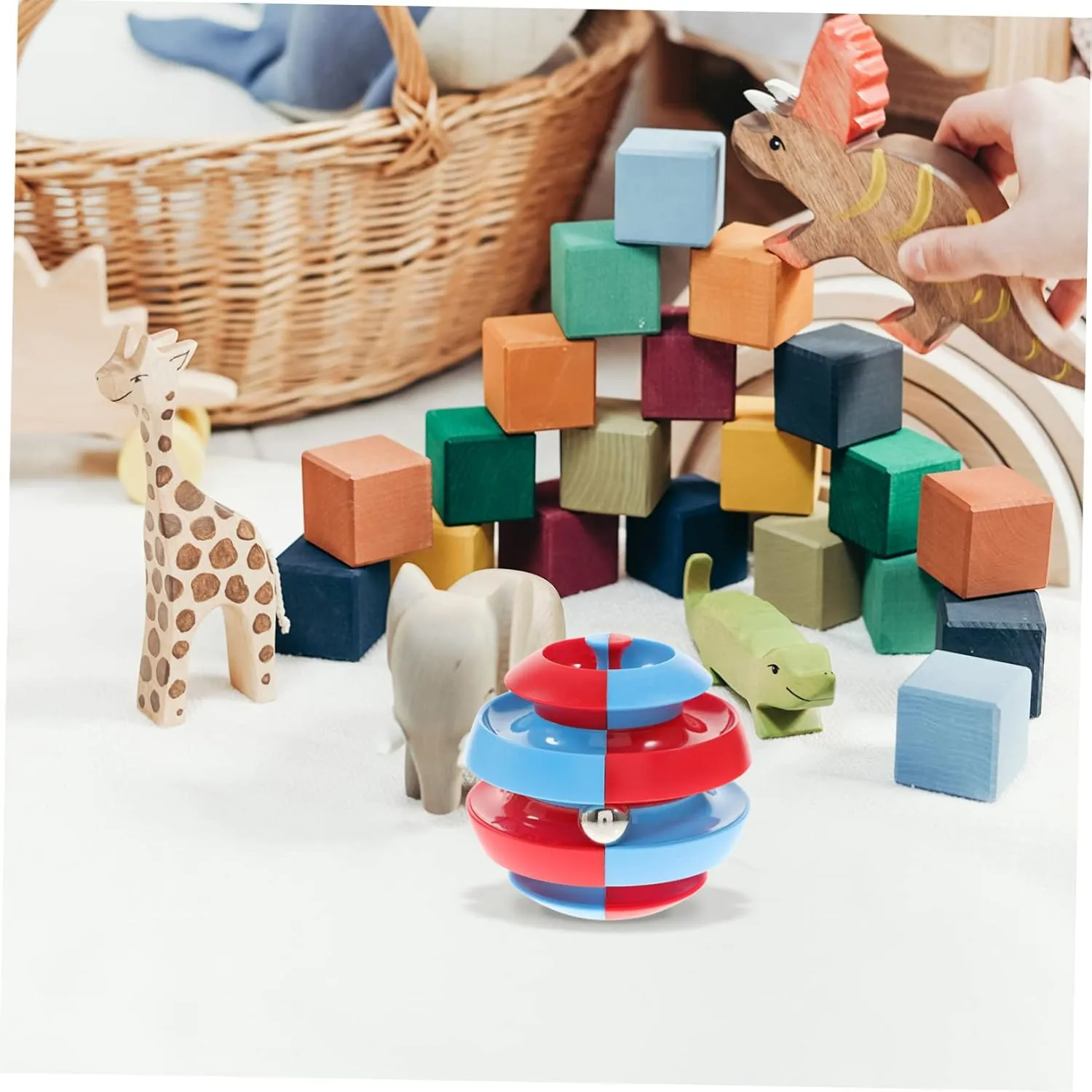 Finger Coordination Flexibility BESPORTBLE Orbit Ball Puzzle Fidget Rotating Rail Ball remarkably venerable victimize for Adults Relief Plaything Birthday Present Enhances 