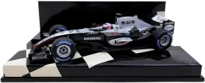 Fit for MP4-19B 2004 Kimi Raikkonen 1 43 F1 Resin Metal Car Model Static Vehicle Collect tedium convenience Crafts Festive Deluxe Gift Resin Car Vehicle Model 